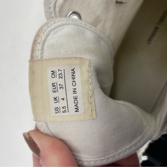 ISABEL MARANT Benkeen Shearling High Top Logo Sneaker - Picture 11 of 11
